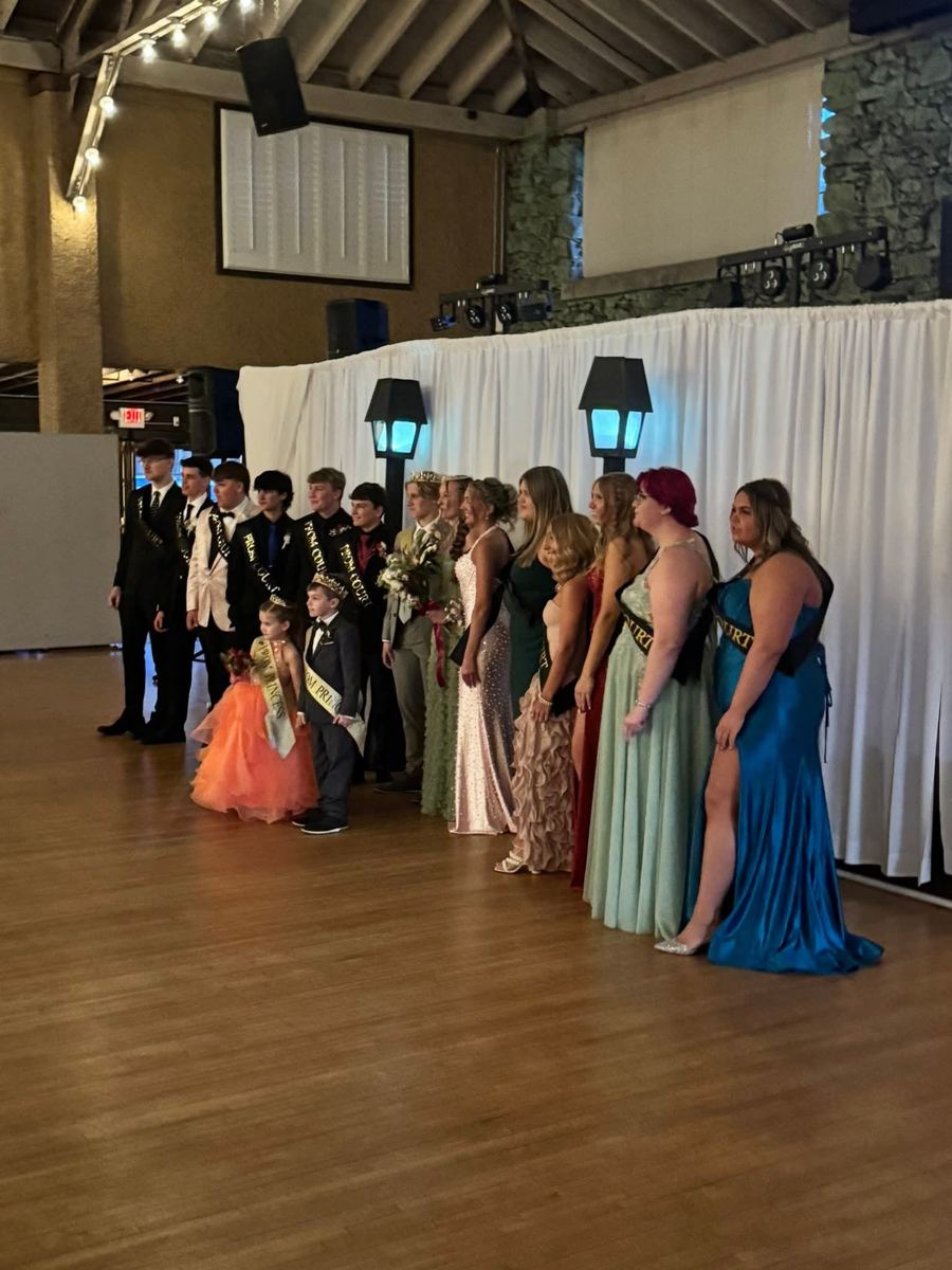 The prom court